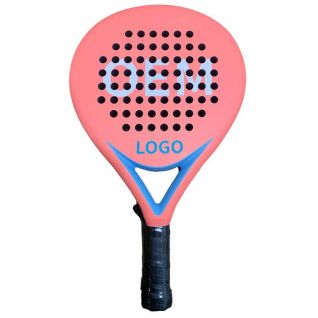 Hot Sale Factory Customized Design Your Own Tennis Racket Paddle Carbon Fibre Padel Rackets with Soft EVA