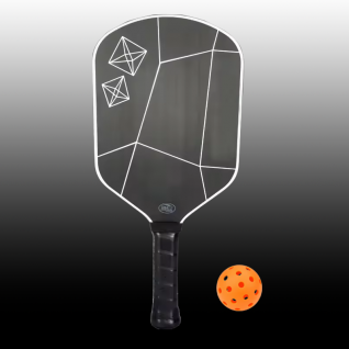 New Selling USAPA Approved Sports Pickling Ball Paddle T700 Carbon Fiber White Edged Pickleball Paddle