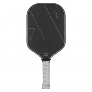 Professional Paddle White 16mm Thickness Pickleball Paddle Carbon Fiber PU Grips Thermoform Pickleball Rackets