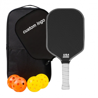 Supplier Direct Sales of High Elastic Carbon Fiber Paddle Texture Pickleball Standard 16mm Paddle Rackets