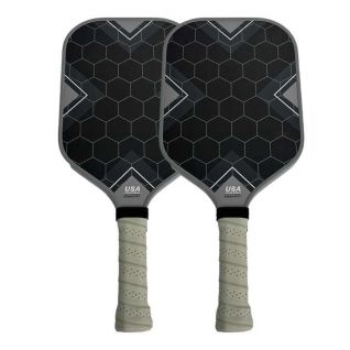 2025 NEW Pickleball Paddle T700 Textured Carbon Fiber Spot White Handle Portable Sports Picking Ball Racket