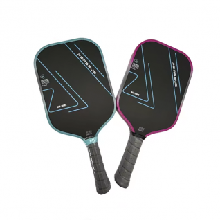 2025 New Pop Gradient Blue Edge Paddle 100% Carbon Fiber 16mm pp Honeycomb Inner Thermoformed Pickleball Paddle