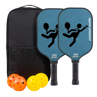 T700 Carbon Fiber PP Honeycomb Core Custom logo Colors 16mm Sport Pickleball Paddle