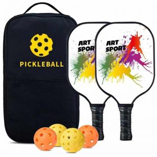 Carbon Fiber T700 Pickle Ball Paddle Set USAPA Approved Custom Logo