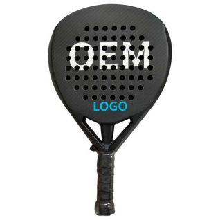 High Quality Custom Design Carbon Fiber Paddle Tennis Racket Professional Full EVA Grip Low MOQ Factory Price
