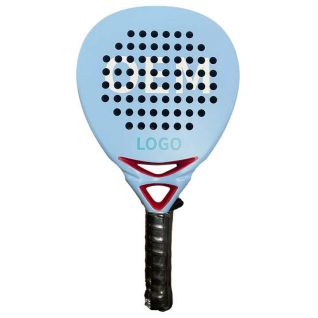 Custom Logo Padel Tennis Rackets 3K/12K/18K Carbon Fiber Paddle Raqueta De Padel with EVA Foam Core