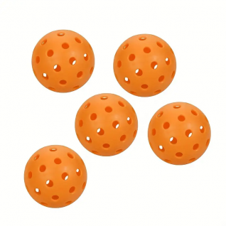 High Elastic 40 Hole Outdoor Sports Pickleballs for Competitive Tournaments and Outdoor Play