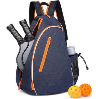 Custom Portable Nylon Backpack for Badminton and Tennis Rackets Waterproof Pickleball Paddle Bag
