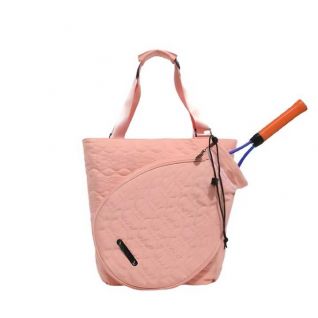 High Aesthetic Value Tennis and Badminton Bag Female Adult Single Shoulder Tote PU Material 2-Pack Set with Racket Function