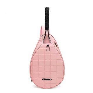 omen's Single Pink Nylon Badminton Bag Children's Tennis Racket Storage Racket Bag Custom Logo Single Shoulder Sports Storage
