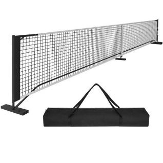 22 FT USAPA Regulation Size Portable Steady Metal Frame All-Weather Resistant Pickleball Net for Outdoor & Indoor Training