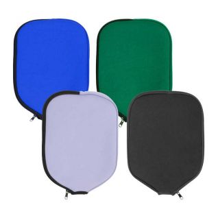 Custom Logo SCUBA Fabric Pickleball Paddle Cover Neoprene Pickleball Racket Sleeve Fashionable Pickball Cover for Men Women