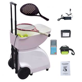 Auto Paddel Ball Throwing Machine for Training Tennis Ball Machine Customs Logo with App and Remote Control