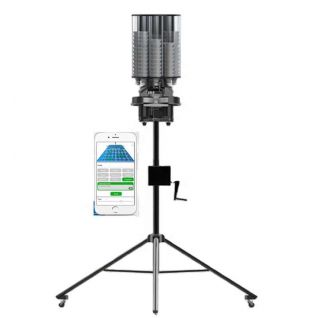 Hot Sales Automatic Badminton Ball Machine Launcher Equipment Feeder Robot for Training Practice with APP Remote Control