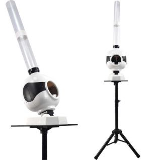 Automatic Launcher Sport Training Can Customize Logo Multi-angles the Lifting Bracket Badminton Ball Machine With Adapter