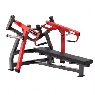 Factory Popular Horizootal Bench Press Supine Chest Press Machine Strength Exercise Plate Load Exercise Press Gym Bench Trainer