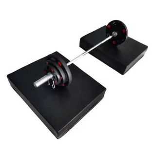 Factory Barbell Shock Pad Fitness Equipment Weightlifting bar Squat Bar Protector Barbell Crash Cushioned Foam Mat Crash Mat