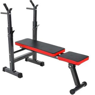 Wholesale High Quality Fitness Press Squat Rack Barbell Multi Foldable Bed Weight Lifting Adjustable Dumbbell Bench