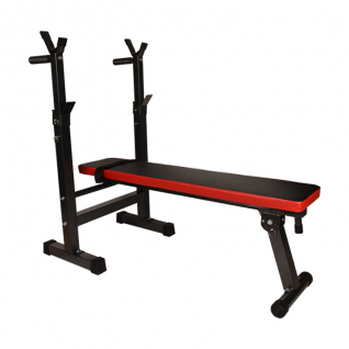 Gym Fitness Equipment Weightlifting Bed Foldable Multifunctional Adjustable Bench Press Barbell Bench
