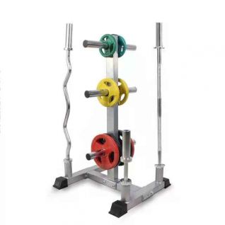 Home Fitness Equipment Multifunctional Barbell bar Storage Rack Weight Plate Rack Barbell Rack
