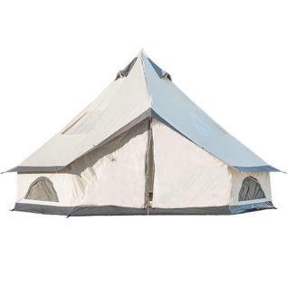 Outdoor Camping Waterproof Cotton Bell Pyramid Tent Comfortable Polyester Cotton Tent