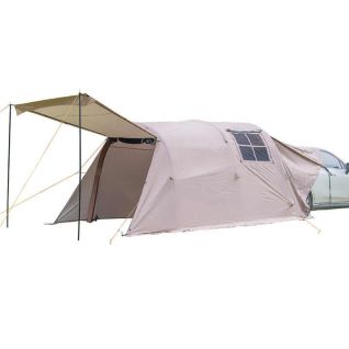 Inflatable SUV Tent with 2 Awnings, Dual-Use SUV Camping Tent with Double Door, Fully Enclosed Inside,