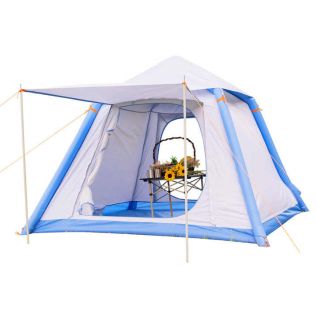 Automatic Inflatable Outdoor Camping Double Canopy Quick Opening Inflatable Beach Tent
