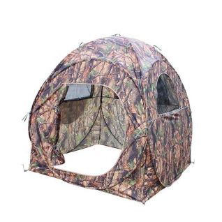 Pop up Snow Camouflage Hunting Ground Blind Tent for Ground Hunting