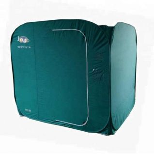 Indoor Modular Emergency Evacuation Shelter with Foam Pad, Civil Affairs Portable Movable Refugee Cube Tent for Disaster Relief