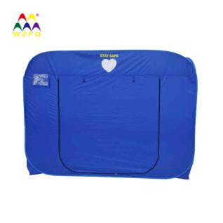 Indoor Modular Emergency Evacuation Shelter With Foam Pad, Portable Pop up Movable Refugee Cube Quarantine Tent