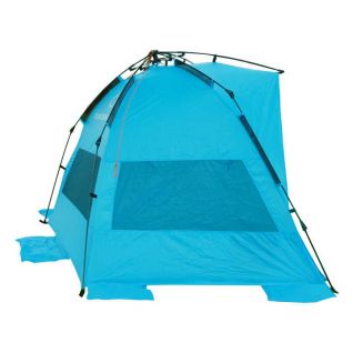 Easy Setup Beach Tent, SPF 50+ Pop up Beach Tent Provides Shelter From the Sun for 4+ People