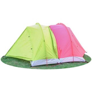 Outdoor Ultralight Tent Waterproof Nylon with Free-Standing Aluminum Pole for Hiking and Camping