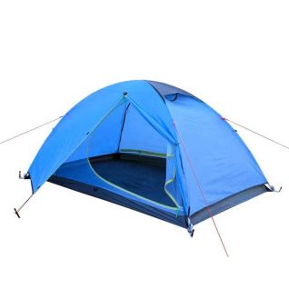 1-2 Man Tent Ultra Light-weight Hiking Backpacking Tents Fabric and Aluminum Poles for Outdoor Camping with Nylon 