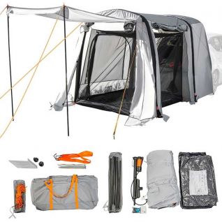 Inflatable Tailgate Tent Attachment Tents for Camping Accessories Outdoor Folding Camping Trucktailgate Extension Tent