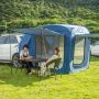 Custom Big Family Outgoing SUV Tailgate Tent Outdoor Folding Car Rear Tent Automatic Tents Camping Outdoor Pop up Tant