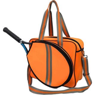 Custom Ladies Toto Pickleball Balls Tote Storage Sports Duffel Shoulder Purse PU Tennis Racket Backpack for Gym Use