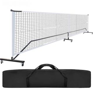 Standard Size Durable Waterproof Pickleball Net with Spinner Wheels for Pickleball Court