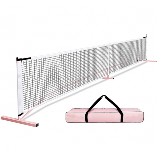 High Quality Customizable Colored PE Pickle Ball Nets with Carbon Fiber Plastic Indoor Outdoor Sports Training Custom Logo China