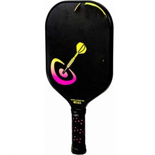 Poly Core Pickleball Paddle: Pickle Ball Paddles for Indoor & Outdoor Play Textured Graphite Honeycomb Cushion Grip