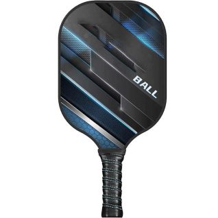 Pickleball Paddles Racket, Lightweight T700 Raw Carbon Fiber Tiny Surface Pickleball Single Paddles,Honeycomb Core