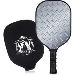 Graphite Pickleball Paddle with Cover, Meets USAPA Specs, Lightweight & Durable Racket for Beginner to Professional, Optimized G