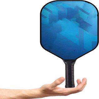 Pickleball Paddles T700 Tiny Carbon Fiber Face Polymer Rev-Soft Core Combining Powerful Paddle Interior, Large Sweet