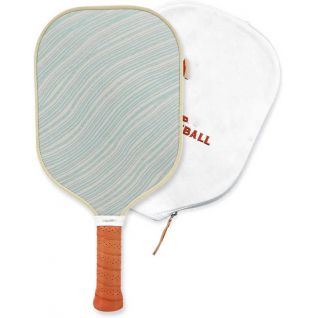 Pickleball Paddle Barton USA Pickleball Association Approved Racket with Honeycomb Core, Fiberglass Exterior, Canvas Covers