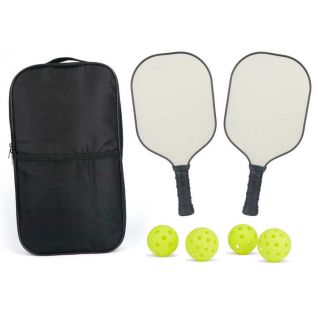 USAPA Approved Custom Outdoor Fiberglass Pickleball Paddle Racket Set of Two Fashion Sports Entertainment Product Sealing Edge