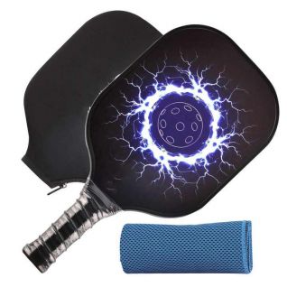 Custom USAPA Toray T700 Carbon Fiber With Textured Surface Pickleball Paddle