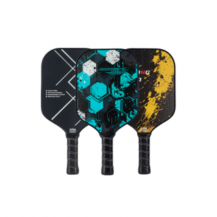Pickleball Earings Oem Set New Core Supplies Keychain Training Seamless Rough Surface Carbon Fiber Pickleball Paddle