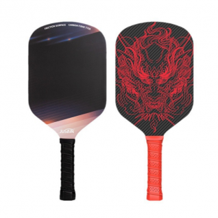 Professional Thermoformed Pickleball Paddles 16Mm Toray T700 Carbon Fiber Handle Tiny Noise Reduced Carbon Sports Entertainment