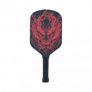 Factory Wholesale Outdoor Portable Carbon Fiber Pickleball Paddle Custom Logo Edgeless Style Stacking Feature Made PP Material