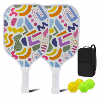 Custom Children's Carbon Fiber outdoor kids pickleball racket