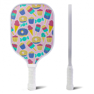Custom Logo Durable Carbon Fiber& glass fiber children's pickleball racket